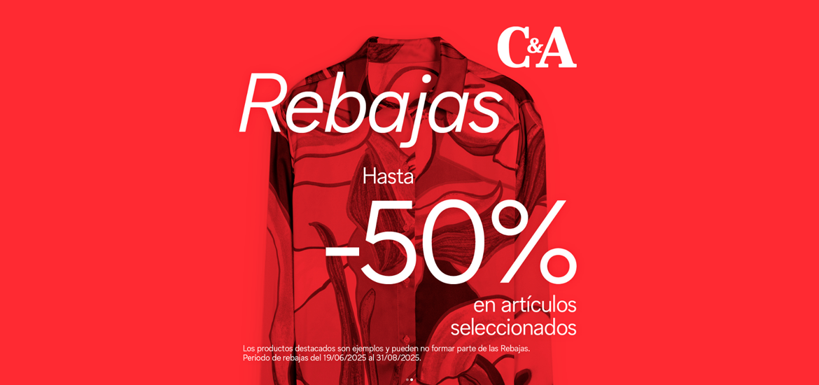¡LAS REBAJAS DE VERANO HAN LLEGADO A C&A!