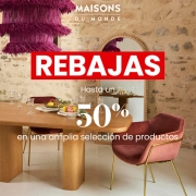 Han comenzado oficialmente las rebajas de Maisons du Monde en Capuchinos Parque Comercial.