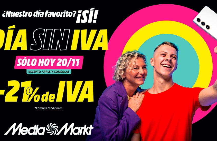Día sin IVA en Media Mart