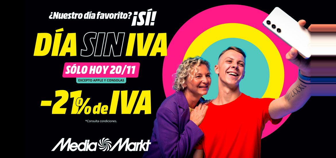Día sin IVA en Media Mart