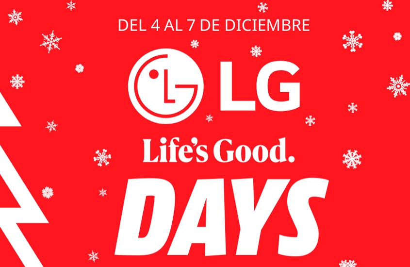 ¡LG DAYS EN MEDIA MARKT!