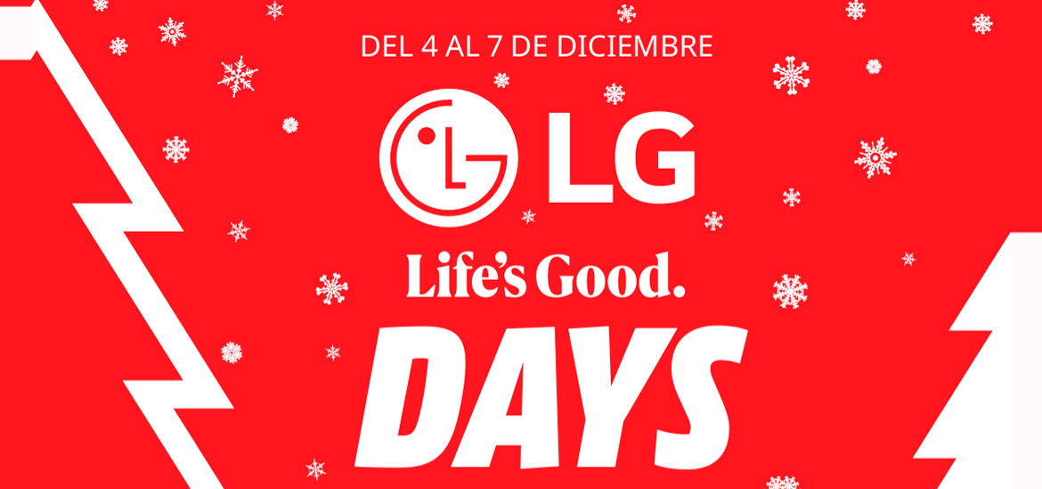 ¡LG DAYS EN MEDIA MARKT!