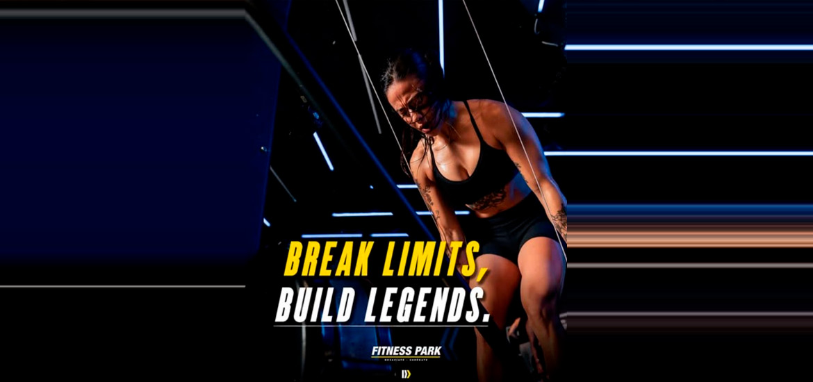 Rompe tus límites. Crea tu leyenda. En @fitnessparkcapuchinos