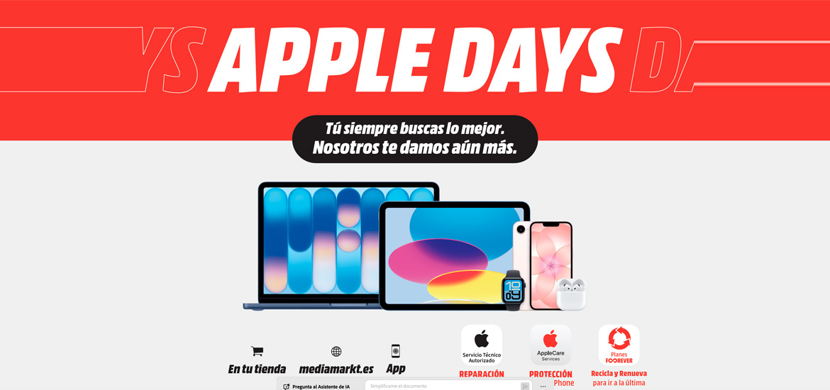 APPLE DAYS EN MEDIA MARKT