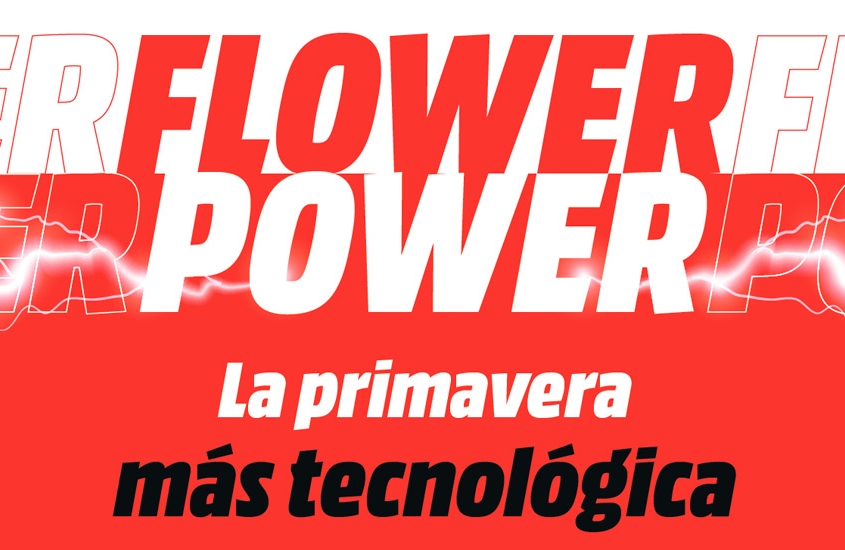 Flower Power en Media Markt