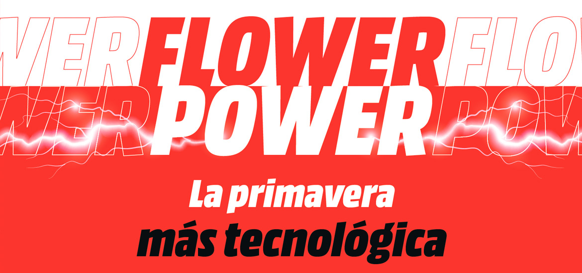 Flower Power en Media Markt