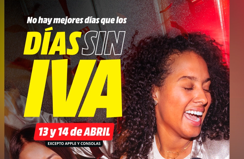 Día sin IVA abril en Media Markt